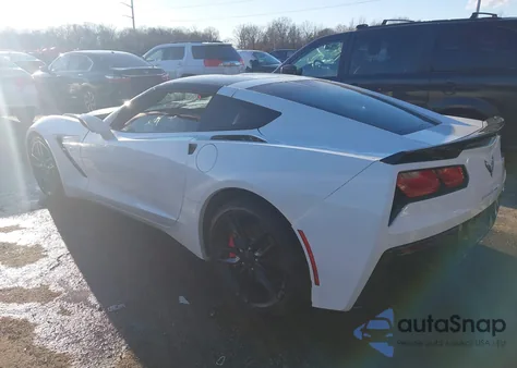 2019 Chevrolet Corvette Stingray z USA, uszkodzony, nr VIN 1G1YF2D79K5102691